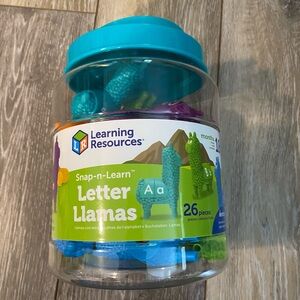 2/$10 Learning Resources Letter Lamas